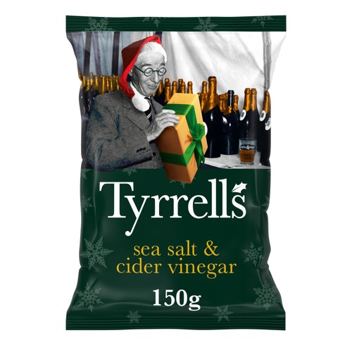 Tyrrells Sea Salt & Cider Vinegar Sharing Crisps