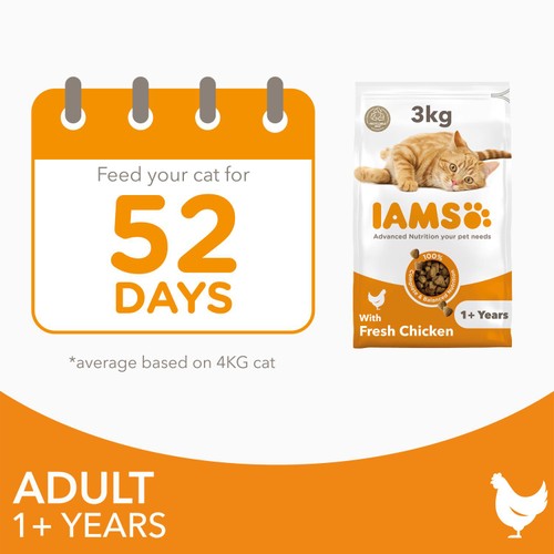 IAMS Adult Dry Cat Food Chicken
