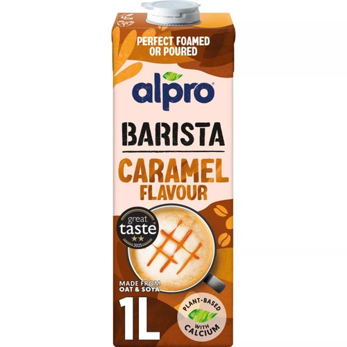 Alpro Barista Caramel Flavour Oat Soya Drink