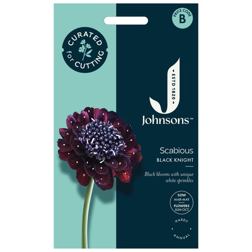 Mr Fothergills Seeds Johnsons Scabious Black Knight