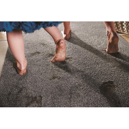 Hug Rug 50cm x 75cm Charcoal Original Plain Doormat 