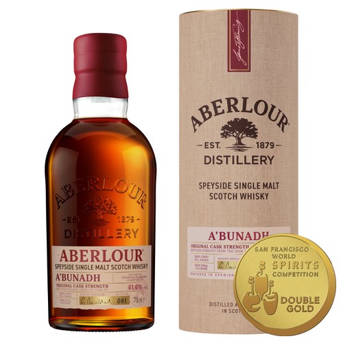Aberlour Abunadh Speyside Single Malt Scotch Whisky With Giftbox