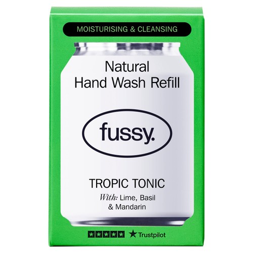 Fussy Natural Hand Wash Refill Tropic Tonic
