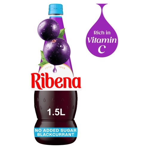 Ribena Light Blackcurrant No Added Sugar Squash