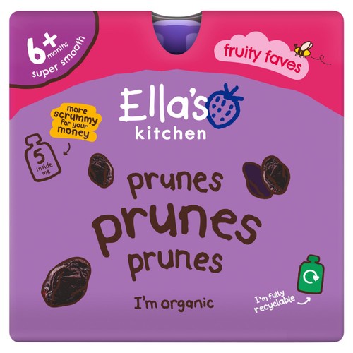 Ella's Kitchen Prunes Baby Pouch 6+ Months