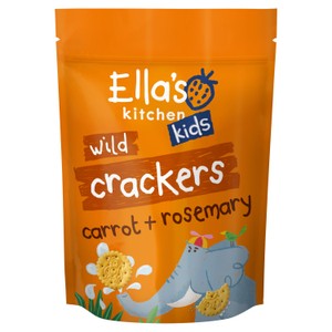 Ella's Kitchen Organic Safari Crackers Carrot & Rosemary 18+ Months
