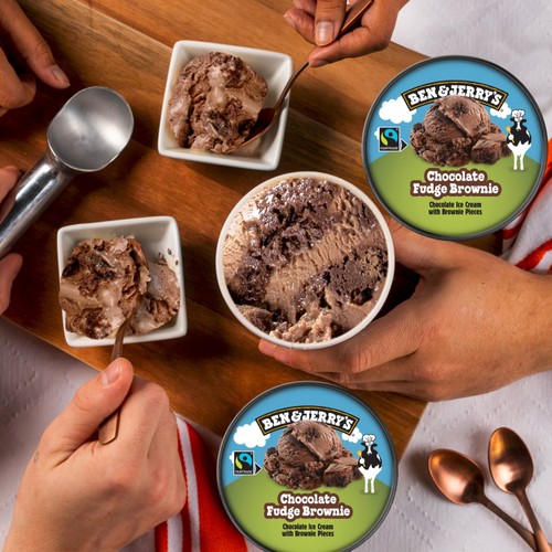 Ben & Jerry's Chocolate Fudge Brownie Ice Cream Tub