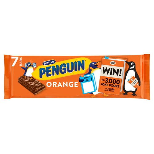 McVitie's Penguin Orange Biscuit Bars Multipack