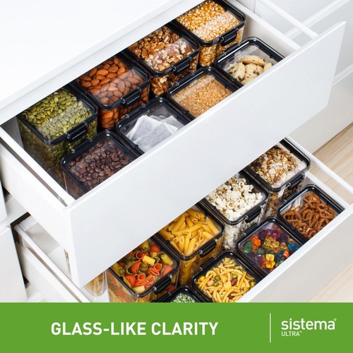 Sistema Ultra Tritan Pantry Container 460ml Airtight Storage