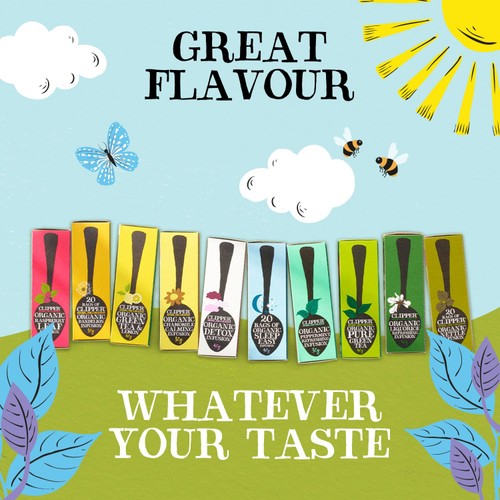 Clipper Blackcurrant & Blueberry Organic Tea Bags