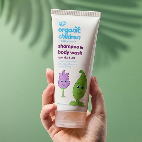 Organic Children Shampoo & Body Wash Lavender Burst 