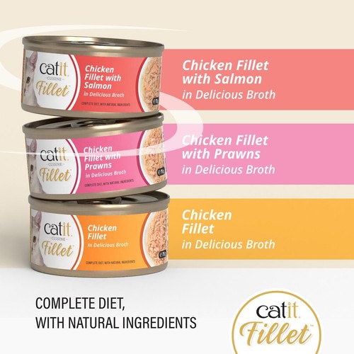 Catit Chicken Fillet Variety Pack