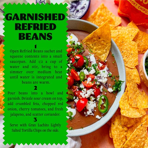 Gran Luchito Chipotle Refried Beans