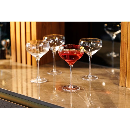 Mikasa Sorrento Champagne Coupe Glasses, 350ml