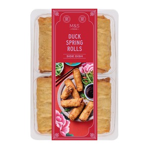 M&S 6 Duck Spring Rolls