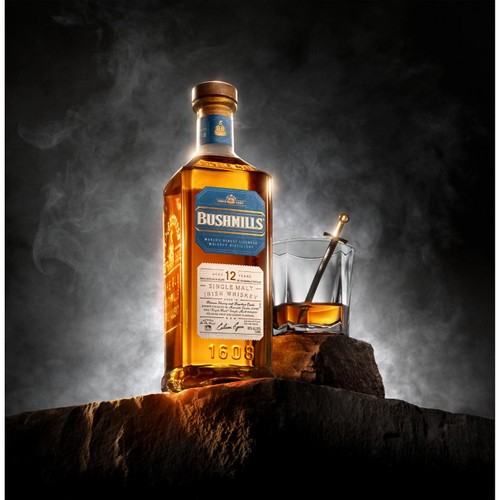 Bushmills 12 Year Old Single Malt Irish Whiskey