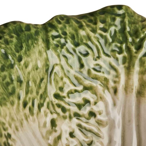 M&S Cabbage Medium Serving Bowl, Forest Green