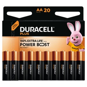 Duracell Plus Power Boost Active AAA 20 pack