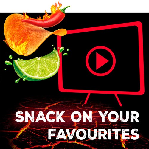 Pringles Hot Sweet Chilli Sharing Crisps