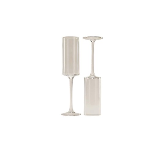 M&S Straight Sided Champagne Flutes Set