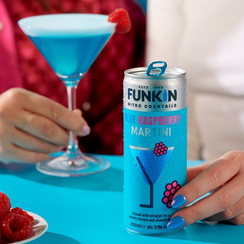 Funkin Nitro Blue Raspberry Martini