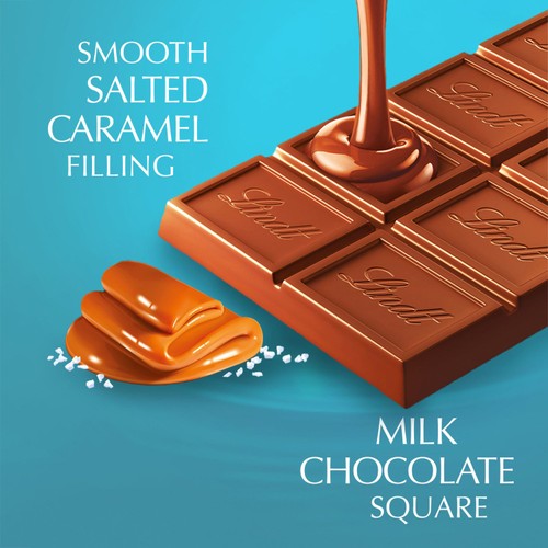 Lindt Lindor Milk Salted Caramel Chocolate Bar
