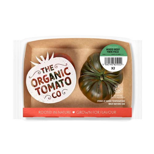 The Organic Tomato Co  Beef  Tomatoes Twin Pack