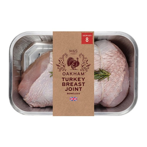 M&S Select Farms British Butter Basted Oakham Turkey Joint
