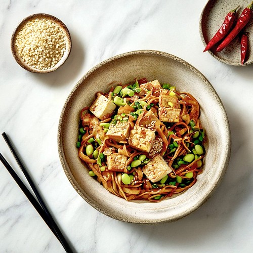PRESS Healthfoods GLP-1 Chilli Tofu Stir-fry