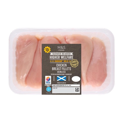 M&S Oakham Gold Chicken Breast Fillets