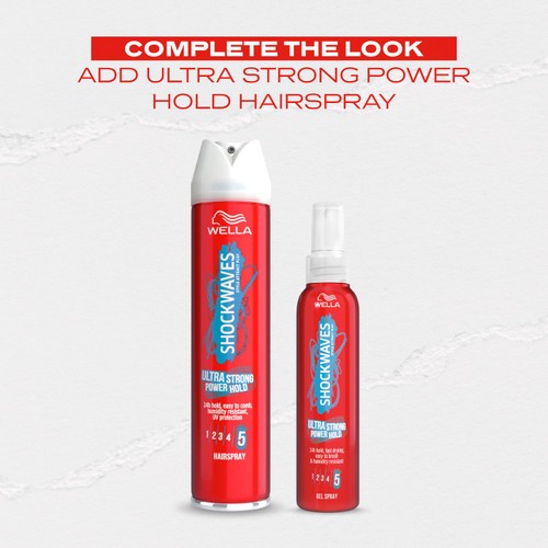 Wella Shockwaves Ultra Strong Power Hold Gel Spray