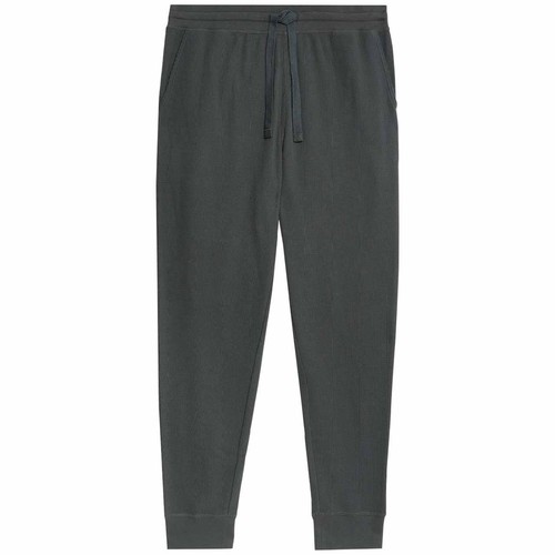 M&S Mens Pure Cotton Loungewear Bottoms, XL, Cedar