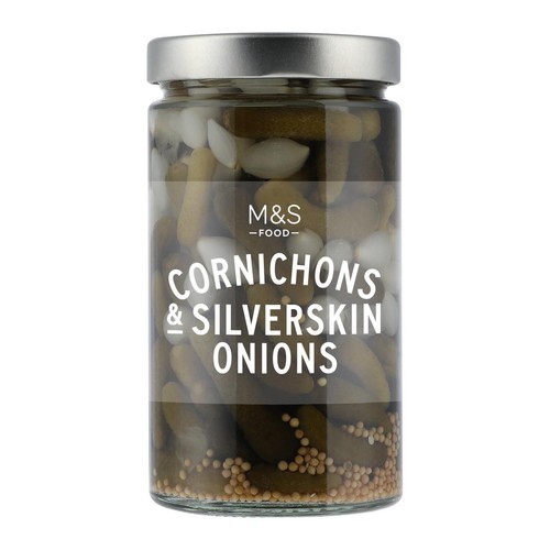M&S Cornichons & Silverskin Onions
