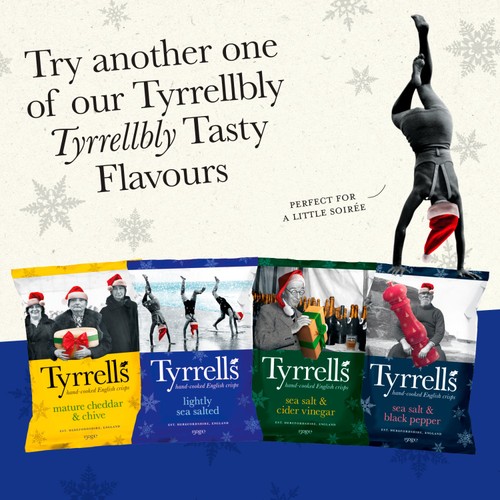 Tyrrells Lightly Sea Salted Sharing Crisps