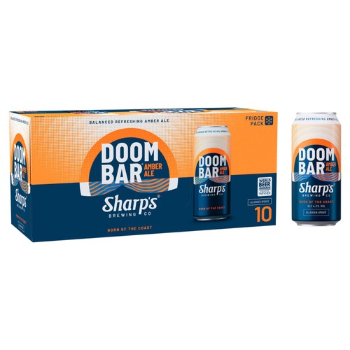 Sharp's Doom Bar Amber Ale Can 10 x 440ml