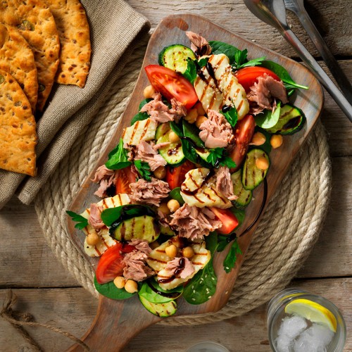 John West No Drain Fridge Pot Tuna Steak with a Little Sunflower Oil