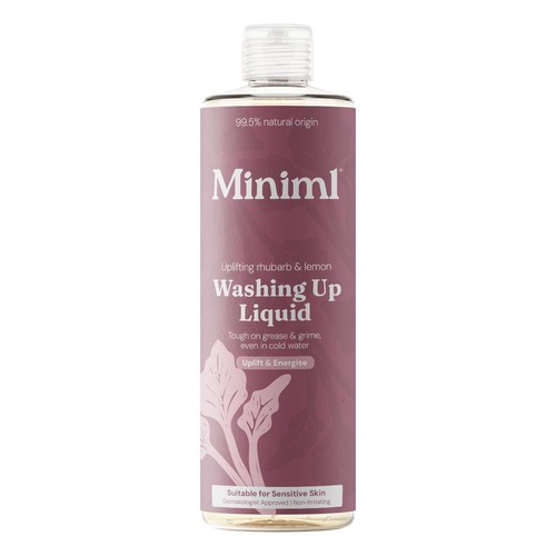 Miniml Washing Up Liquid Rhubarb And Lemon