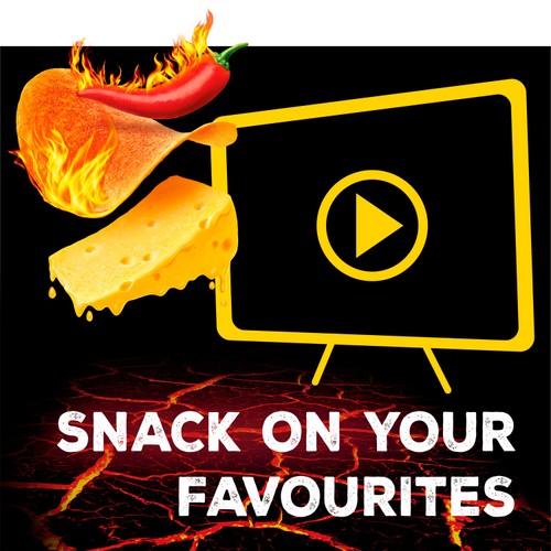 Pringles Hot Cheese & Chilli Sharing Crisps