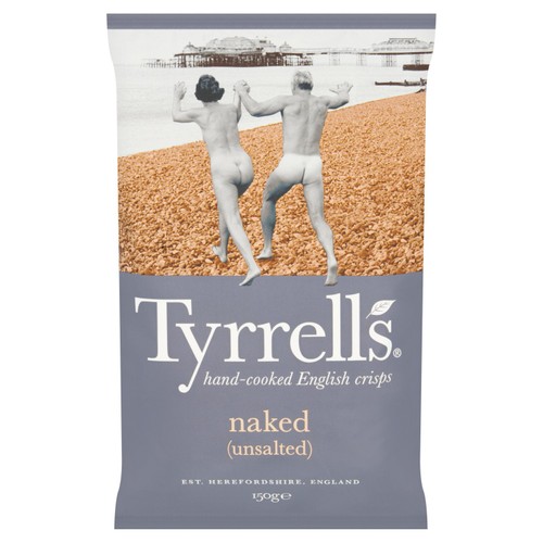 Tyrrells Naked Sharing Crisps