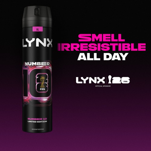 Lynx Men Number 10 48h Antiperspirant Deodorant Aerosol 