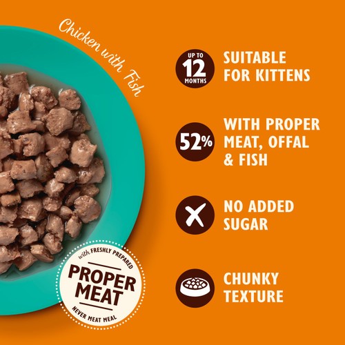 Lily's Kitchen Cat Tasty Cuts Kitten Mixed Multipack