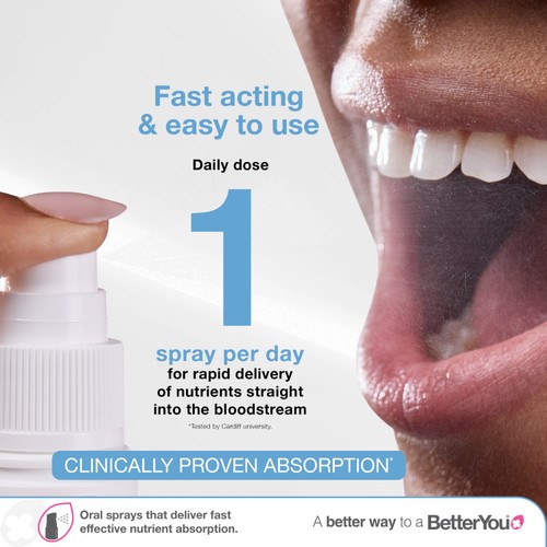 BetterYou D1000 Vitamin D Daily Oral Spray  