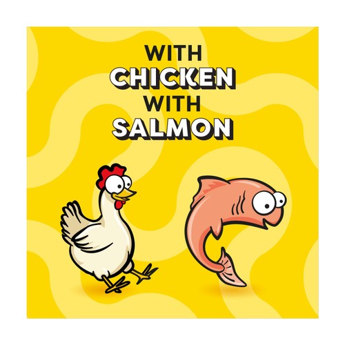 Dreamies Cat Treat Creamy Snack with Chicken & Salmon