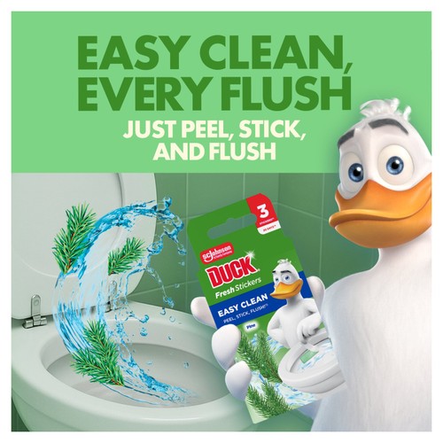 Duck Toilet Fresh Strips Pine