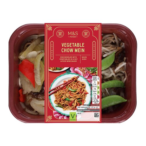 M&S Vegetable Chow Mein