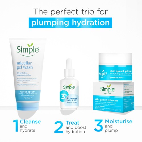 Simple Water Boost Micellar Gel Wash Sensitive Skin