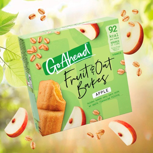 Go Ahead Fruit & Oat Bakes Apple 6pk