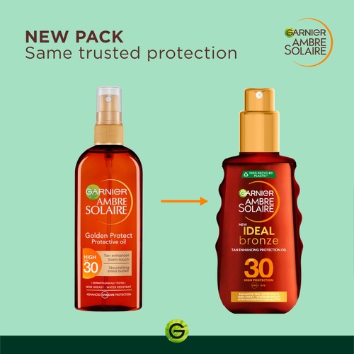 Ambre Solaire IDEAL BRONZE Tan Enhancing Oil SPF30