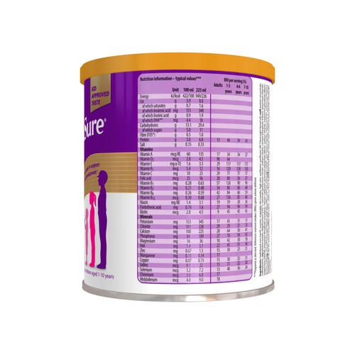 PaediaSure Shake, Vanilla Nutritional Supplement Powder, 1-10 Yrs