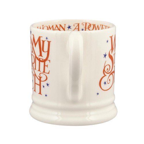 Emma Bridgewater Halloween Toast Favourite Witch 1/2 Pint Mug